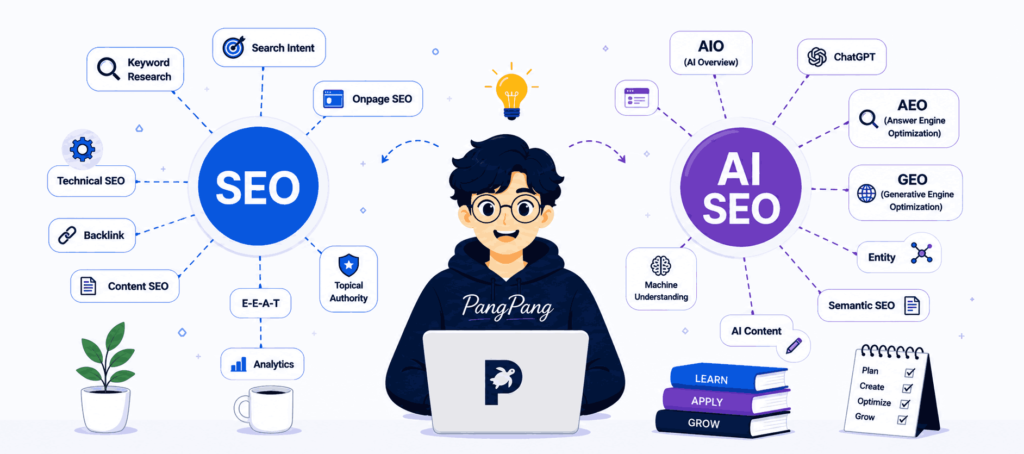 học seo với pang pang