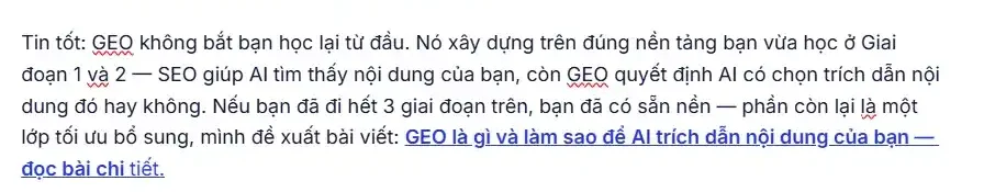 internal link phù hợp theo ngữ cảnh