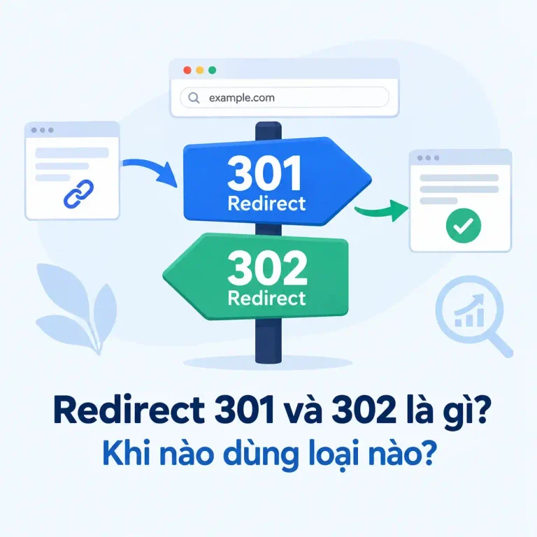 Redirect 301 và 302 là gì? Khi nào dùng loại nào