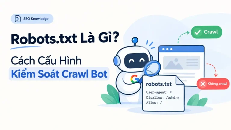 Robots.txt Là Gì? Cách Cấu Hình Kiểm Soát Crawl Bot